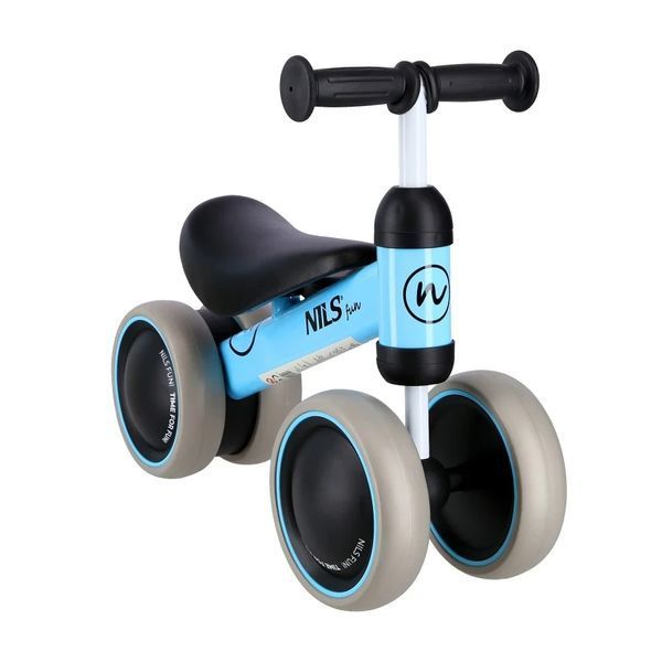 Біговел чотириколісний NILS Fun RB002 Синій mx9682 фото