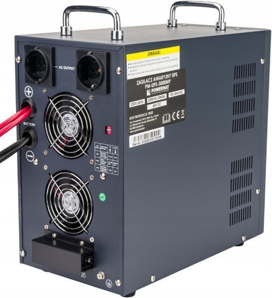 ДБЖ Powermat 3000ВА 2400Вт чиста синусоїда (Польща) PM1218 фото