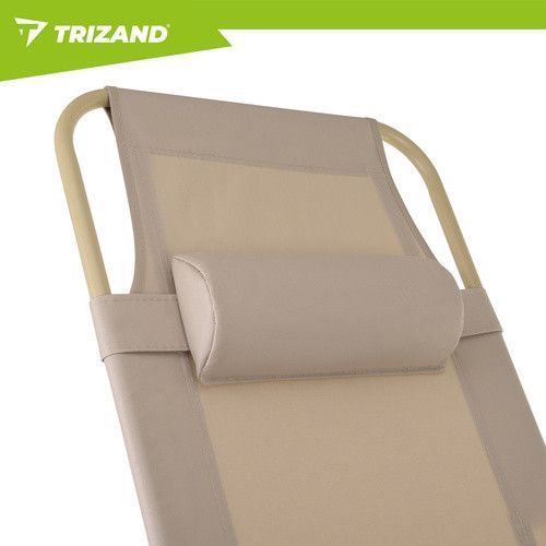 Складаний садовий шезлонг 60x177x30 см Trizand 27553 mx9850 фото