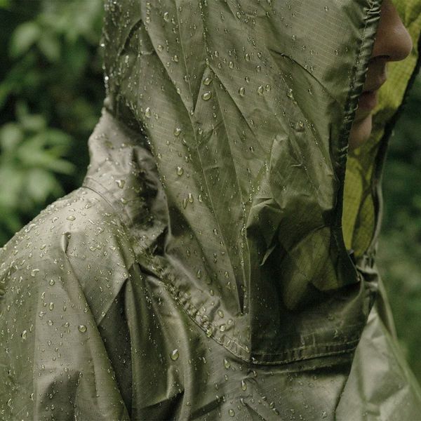 Пончо Badger Outdoor Rain Poncho Ripstop Olive mx9565 фото