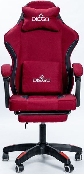 Крісло геймерське DIEGO Soft Cherry G2711-Cherry фото