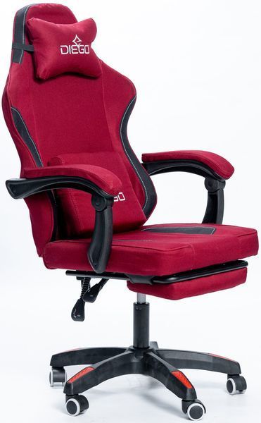 Крісло геймерське DIEGO Soft Cherry G2711-Cherry фото