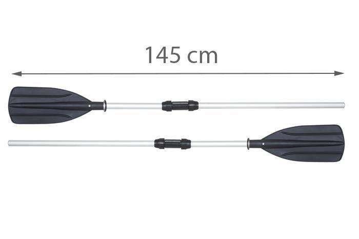 Весла алюминиевые 145 см для SUP доски и байдарки Bestway 62064 mx9768 фото