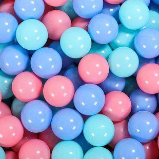 Кульки для сухого басейну 200шт 7см Macaron K200K7M фото