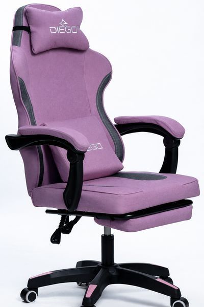 Крісло геймерське DIEGO Soft Pink G2711-Pink фото