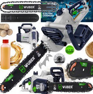 Електрична ланцюгова пила 2000Вт Wuber (Польща) W41696 фото