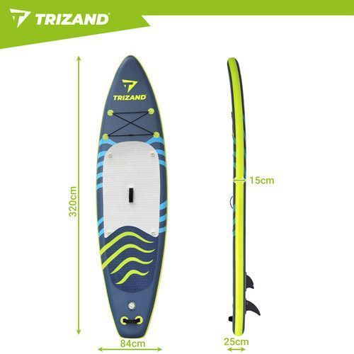 SUP дошка 320см Trizand 27786 із аксесуарами сапборд сап дошка 150 кг mx9068 фото