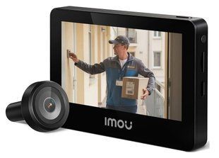 Умный Wi-Fi видеоглазок для дверей IMOU VD1 5MP с аккумулятором и AI-детектором движения mx9899 фото