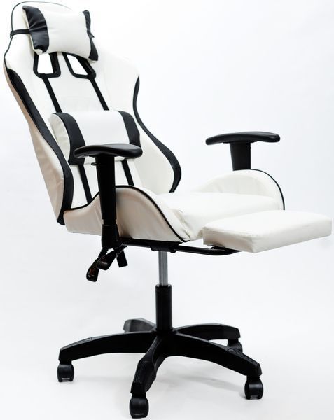 Крісло геймерське DIEGO Raptor white Raptor-white фото