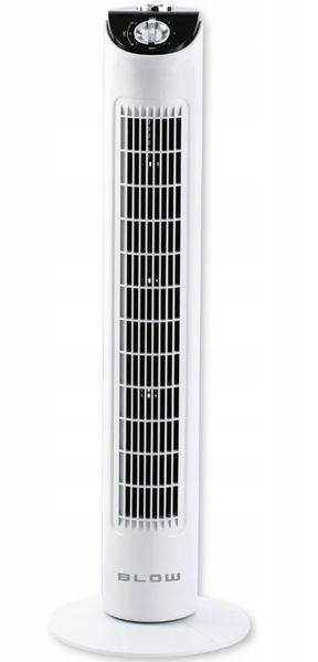 Вентилятор колонний Blow Tower Fan білий (Польша) 44-073 фото