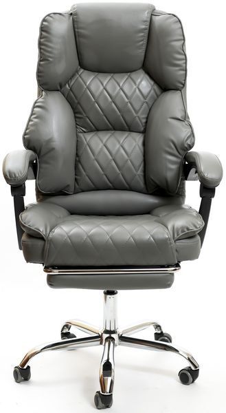 Крісло офісне Diego Comfort Pro сіре Comfort Pro Gray фото