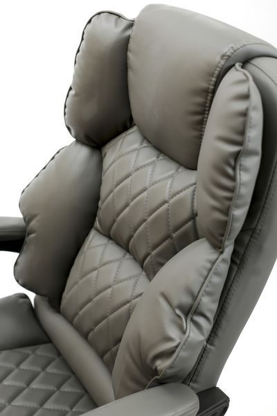 Крісло офісне Diego Comfort Pro сіре Comfort Pro Gray фото