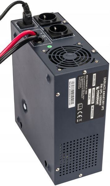 ДБЖ Powermat 1500VA 1200W чиста синусоїда + акумулятор AGM 100Ah (Польща) PM1223+ фото