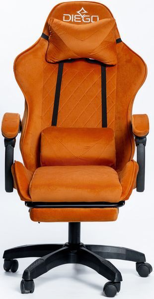 Крісло геймерське DIEGO ALCANTARA PRO Orange ALCANTARA PRO-Orange фото