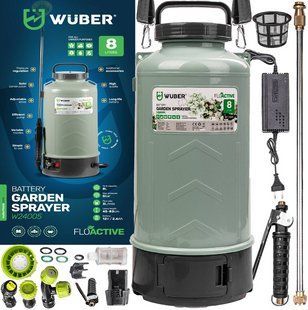 Обприскувач акумуляторний 8 л Wuber (Польща) W24005 фото