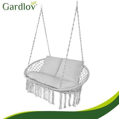 Качели "Гнездо аиста" серая Gardlov 27378 mx9857 фото