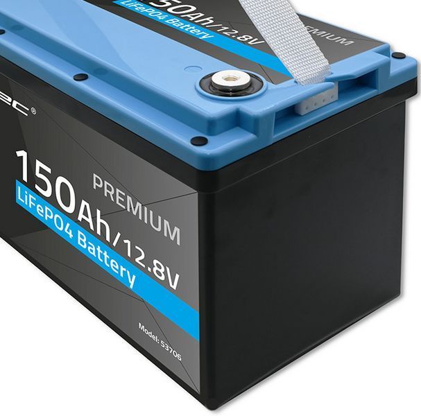 Акумулятор LiFePO4 150Агод 12,8V BMS Qoltec (Польща) 53706 фото