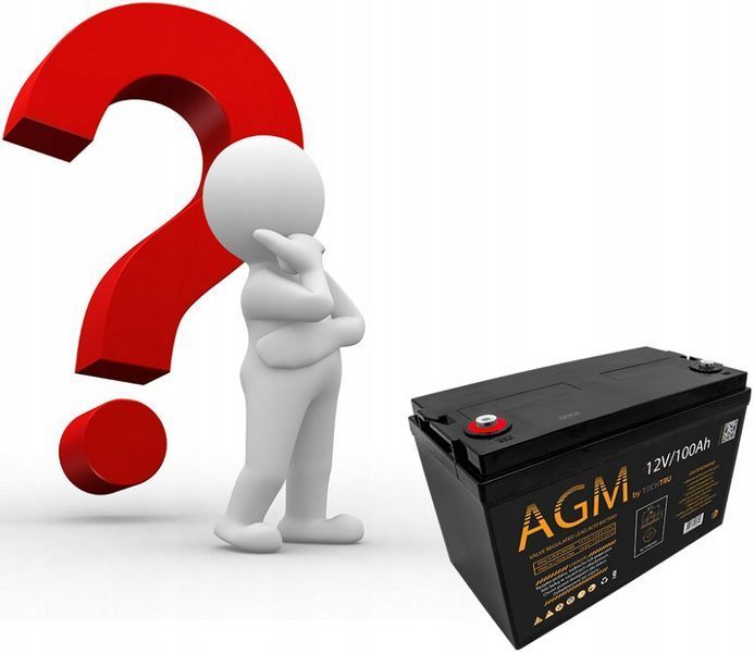 Акумулятор AGM 100А&middot;год 12В (Польща) AGM-12-100 фото