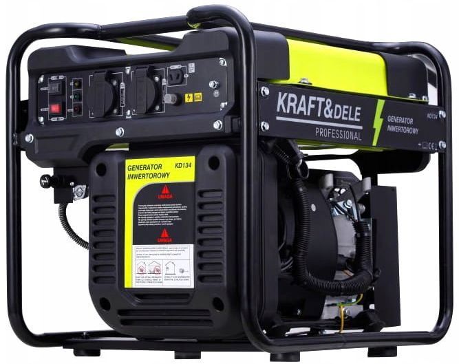 Інверторний бензиновий генератор 4000Вт 230V Kraft&Dele (Польща) KD134 фото