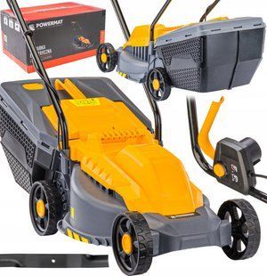 Газонокосилка электрическая Powermat 2200Вт 30л (Польша) PM1277 фото
