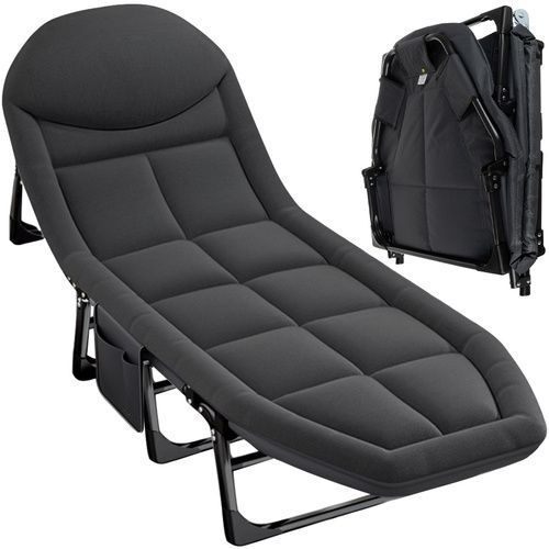 Кровать для кемпинга Trizand 25380 200x65x30см 150кг Серая mx9176 фото