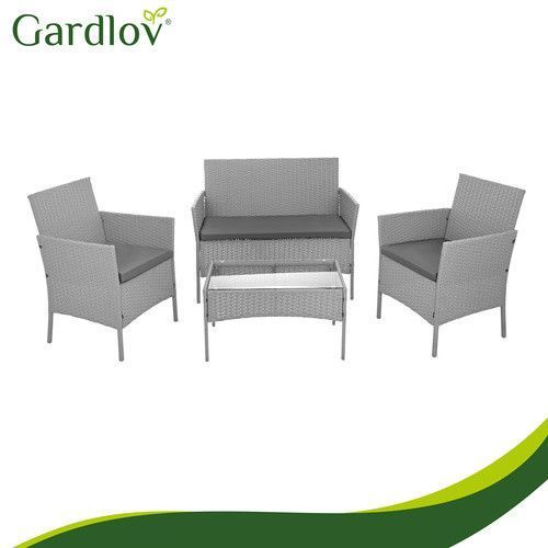 Садовая мебель из серого ротанга Gardlov 26910 mx9855 фото