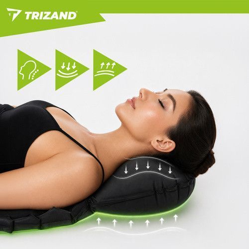 Самонадувающийся одноместный матрас Trizand 27682 190&times;60 см с помпой и чехлом mx9396 фото
