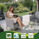 Садовая мебель из серого ротанга Gardlov 26910 mx9855 фото 8