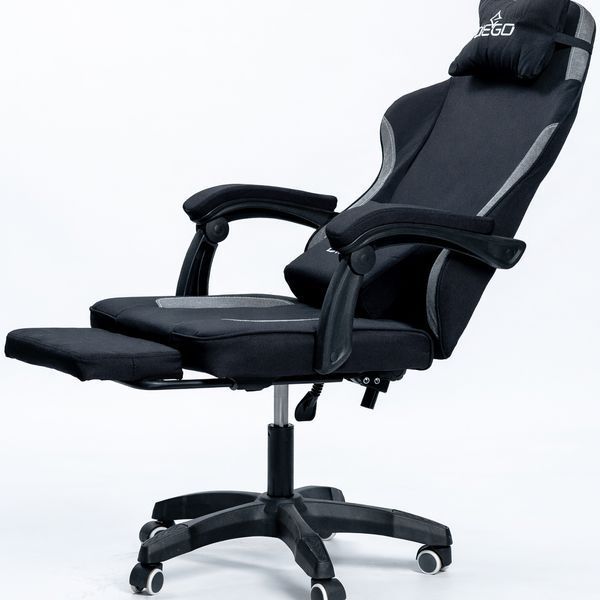 Крісло геймерське DIEGO Soft Black G2711-Black фото
